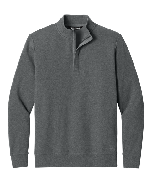 TravisMathew Fleece S / Dark Grey Heather TravisMathew - Men's Ocean Villa 1/4-Zip