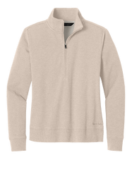 TravisMathew Fleece S / Natural Heather TravisMathew - Women's Ocean Villa 1/4-Zip