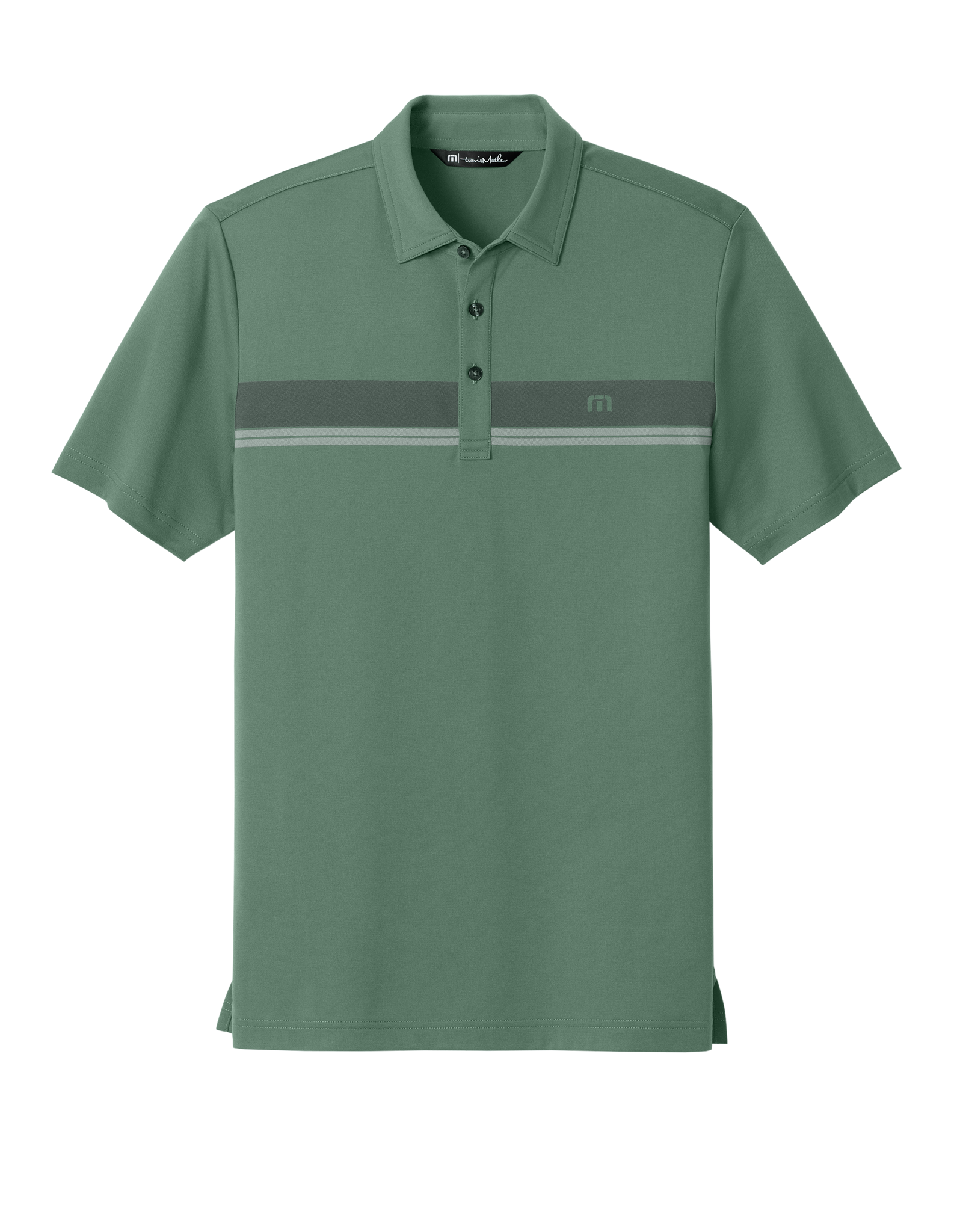 TravisMathew Polos S / Laurel Green TravisMathew - Men's Glenview Stripe Polo