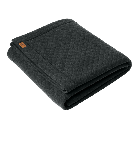 TravisMathew Accessories One Size / Dark Grey Heather TravisMathew - Diamond Quilt Blanket