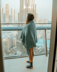Threadfellows Curated Collection Accessories Teema Waffle Weave Beach Towel