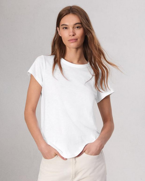 rag & bone T-shirts XXS / Bright White rag & bone - Women's The Slub Tee