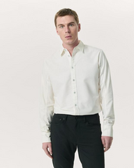 rag & bone Woven Shirts XS / White rag & bone - Men's Tomlin Stretch Dobby Shirt