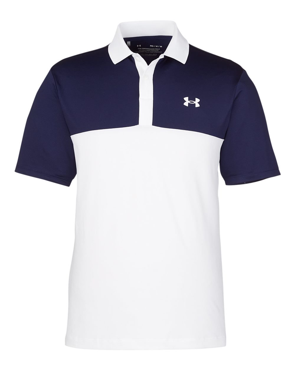 Under Armour Polos S / White/Midnight Navy Under Armour - Men's Performance 3.0 Colorblock Polo