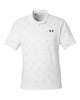 Under Armour Polos S / White/Black Under Armour - Men's Printed Performance Polo 3.0