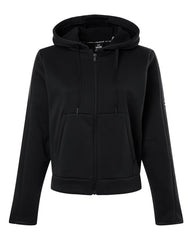 Under Armour Sweatshirts XS / Black/White Under Armour - Women's Armour Fleece Pro Hooded Full-Zip