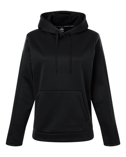 Under Armour Sweatshirts XS / Black/White Under Armour - Women's Armour Fleece Pro Hooded Sweatshirt