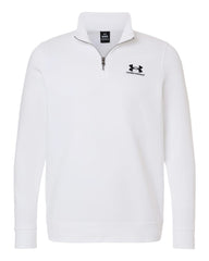 Under Armour Layering S / White/Black Under Armour - Men's Icon Fleece Quarter-Zip Pullover
