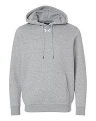 Under Armour Sweatshirts S / Mod Grey Light Heather/White Under Armour - Men's Team Icon Fleece Hooded Sweatshirt
