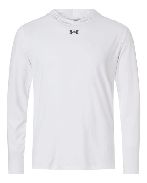 Under Armour T-Shirts S / White/Pitch Grey Under Armour - Men's Team Vanish Hooded Long Sleeve T-Shirt