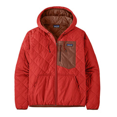 Patagonia Outerwear XS / Amanita Red Patagonia - Men's Diamond Quilted Bomber Hoody