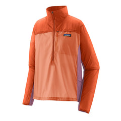 Patagonia Outerwear XS / Coal Orange Patagonia - Women's Houdini® Stash 1/2-Zip Pullover