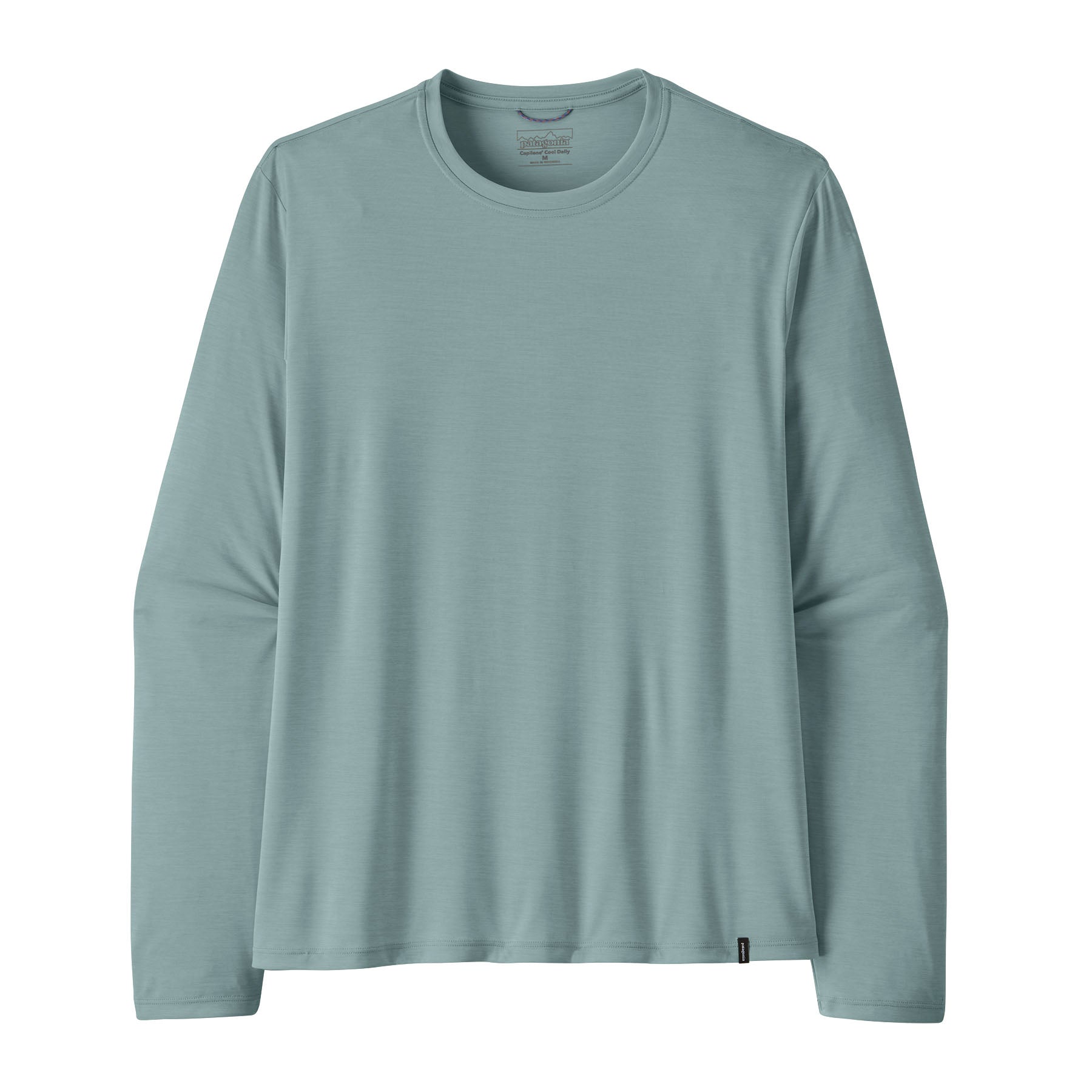 Patagonia Specialty Knits XS / Blue Sage - Light Blue Sage X-Dye Patagonia - Men's Long Sleeve Capilene® Cool Daily Shirt