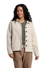 Free Fly Outerwear XS / Stone Free Fly - Women's Folly Twill Chore Coat