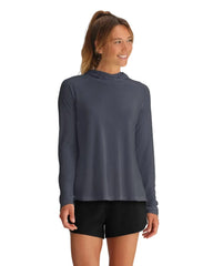 Free Fly T-Shirts XS / Storm Cloud Free Fly - Women's Bamboo Lightweight Hoodie II