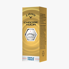 Callaway Golf Balls Dozen / White Callaway - Custom Chrome Tour Triple Track White Box Dozen