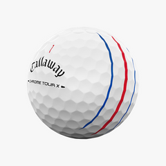 Callaway Golf Balls Dozen / White Callaway - Custom Chrome Tour X Triple Track White Box Dozen