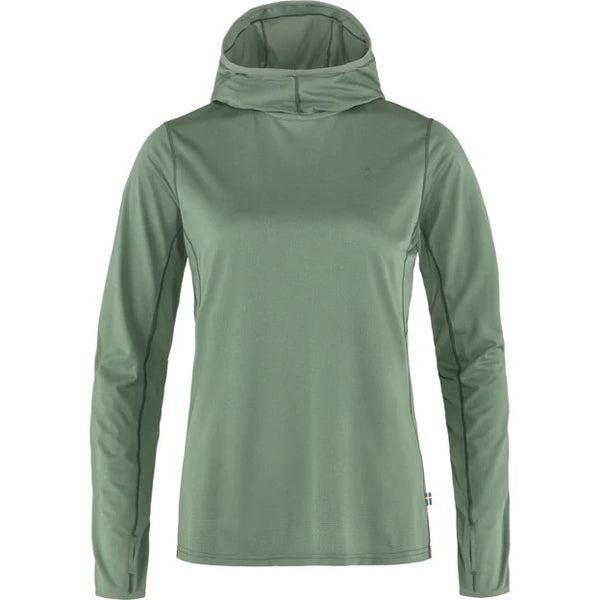 Fjällräven Layering XXS / Patina Green FJÄLLRÄVEN - Women's Abisko Sun Hoodie