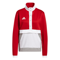 adidas Activewear Team Power Red/Medium Grey Heather/White / XS adidas - Women's Team Issue 1/4 Zip