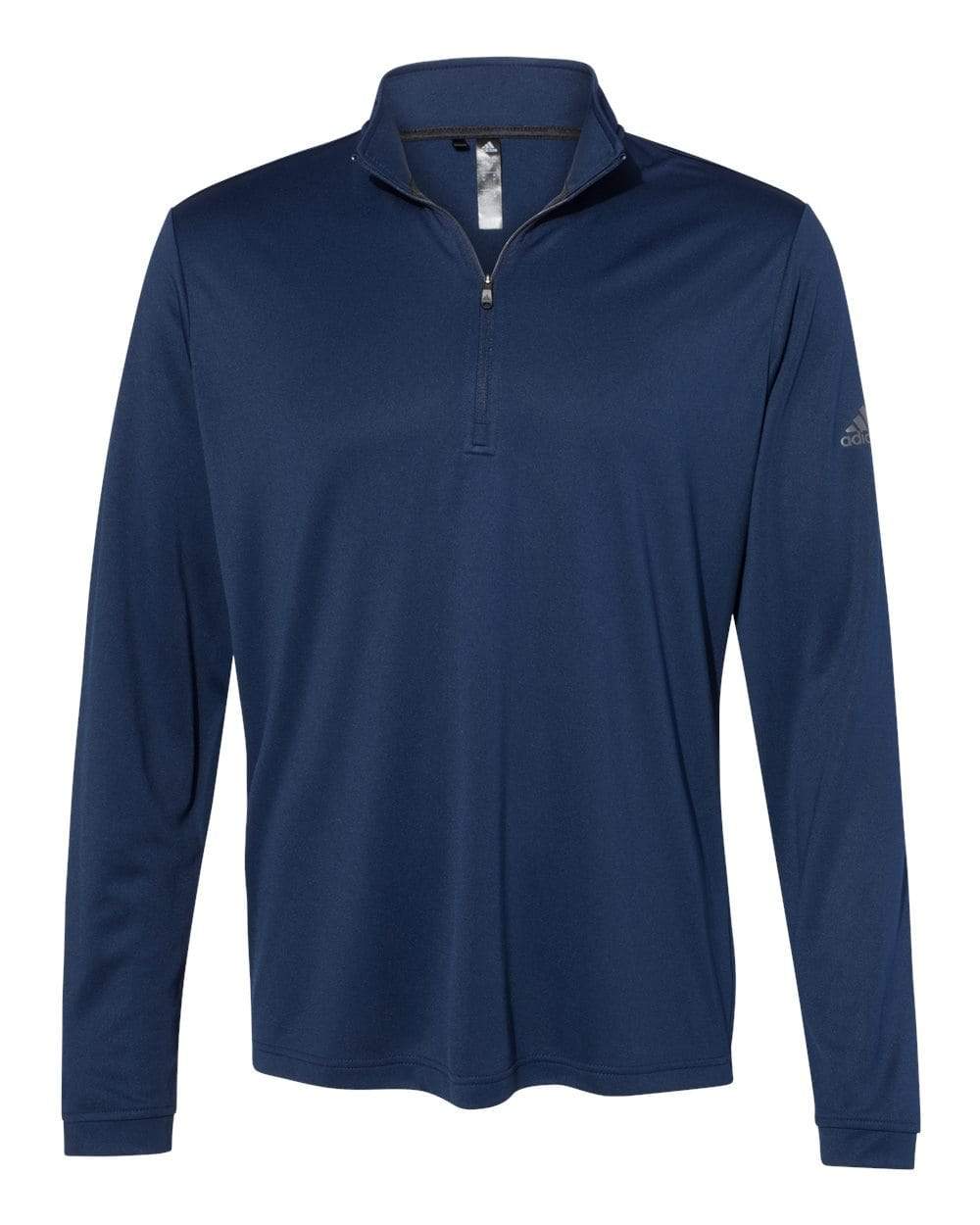 adidas Layering S / Collegiate Navy adidas - Men's Lightweight UPF Quarter-Zip Pullover
