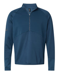 adidas Layering S / Crew Navy adidas - Men's Quarter-Zip Pullover