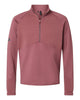 adidas Layering S / Quiet Crimson adidas - Men's Quarter-Zip Pullover