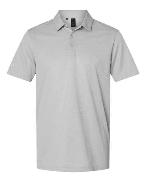 adidas Polos S / Grey One Heather adidas - Men's Space Dyed Polo