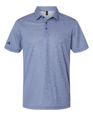 adidas Polos S / Collegiate Royal Melange adidas - Men's Space Dyed Polo