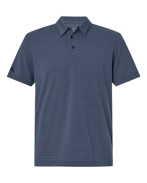 adidas Polos S / Preloved Ink adidas - Men's Printed Blend Polo