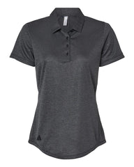 adidas Polos XS / Black Melange adidas - Women's Space Dyed Polo