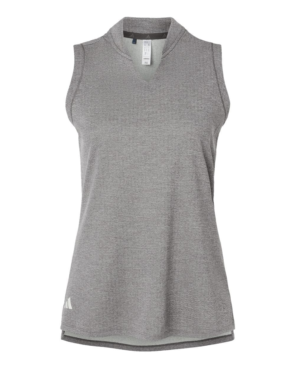 adidas Polos XS / Charcoal adidas - Women's Ultimate365 Textured Sleeveless Shirt