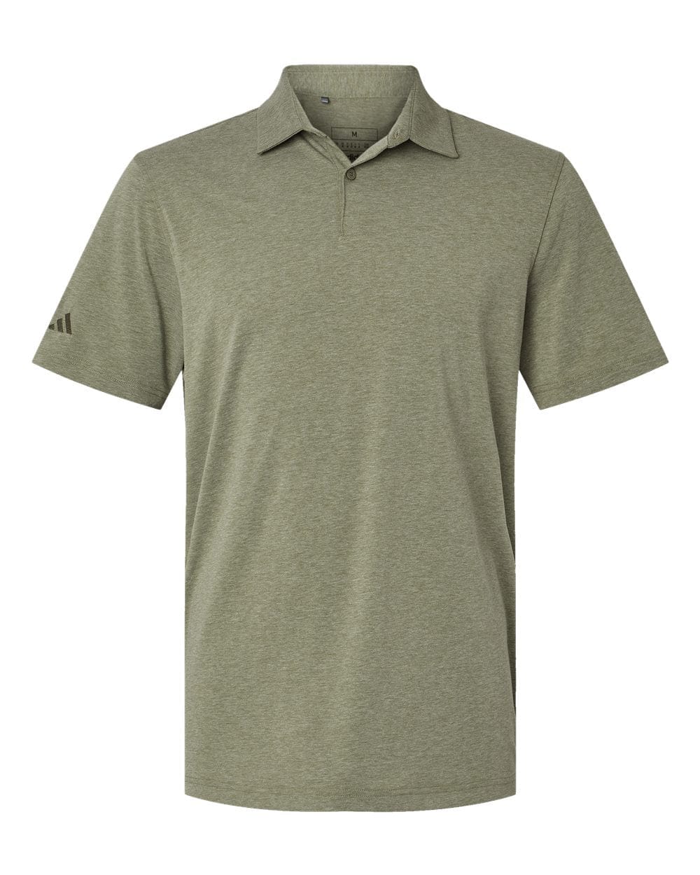 adidas Polos XS / Olive Strata Melange adidas - Men's Blend Polo