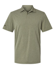 adidas Polos XS / Olive Strata Melange adidas - Men's Blend Polo