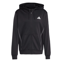 adidas Sweatshirts S / Black adidas - Men's Game&Go Full-Zip Hooded Sweatshirt