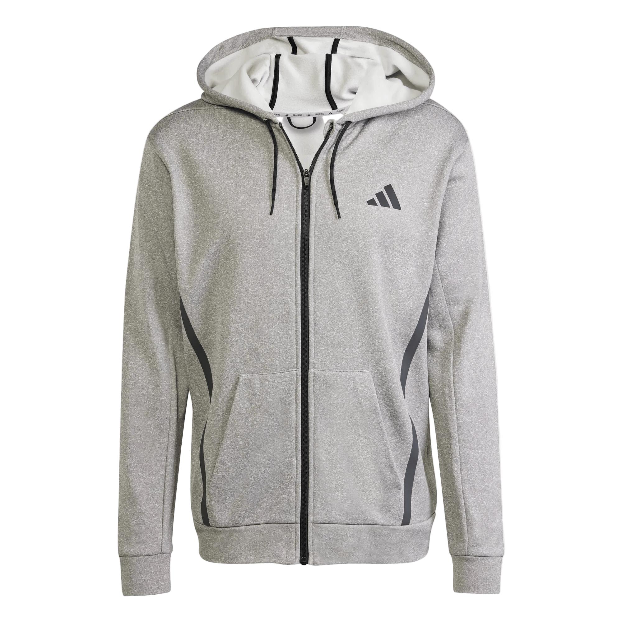 adidas Sweatshirts S / Medium Grey Heather adidas - Men's Game&Go Full-Zip Hooded Sweatshirt