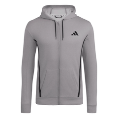 adidas Sweatshirts S / Team Grey Four adidas - Men's Game&Go Full-Zip Hooded Sweatshirt