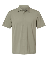 adidas Woven Shirts S / Alumina adidas - Men's Button Down Short Sleeve Shirt