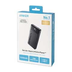 Anker Accessories One Size / Black Anker - 324 Power Bank (10000mAh, 12W, 2-Port)