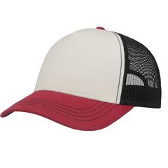 Atlantis Headwear Headwear Adjustable / White/Burgundy/Black Atlantis Headwear - Sustainable Canvas Cap