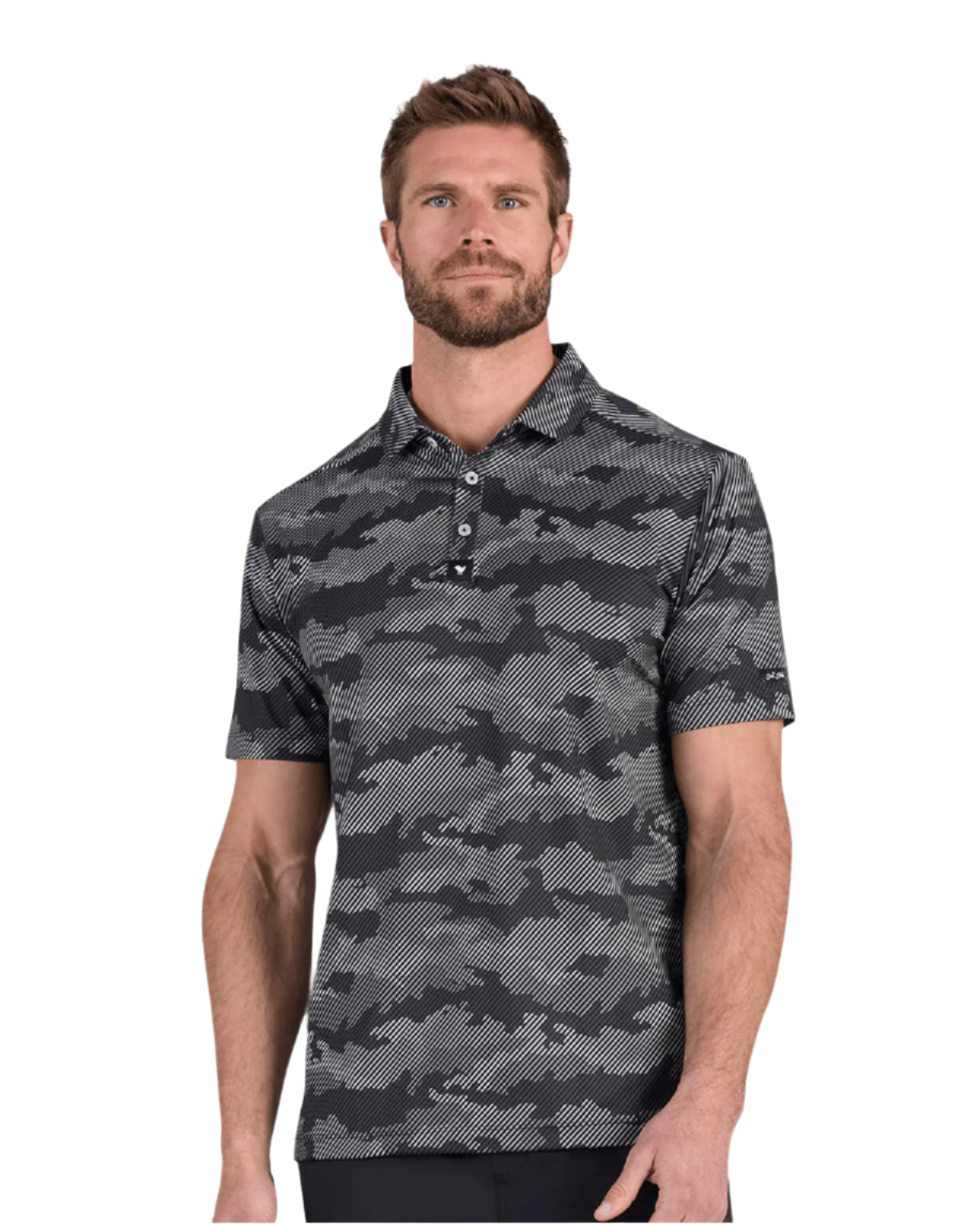 Swift Ship Polos 3-Day Swift Ship: Bad Birdie - Men's Frostbite Granite Polo