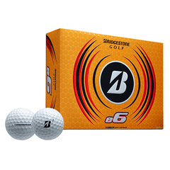 Bridgestone Accessories Dozen / White Bridgestone - Custom E6 White Box Dozen