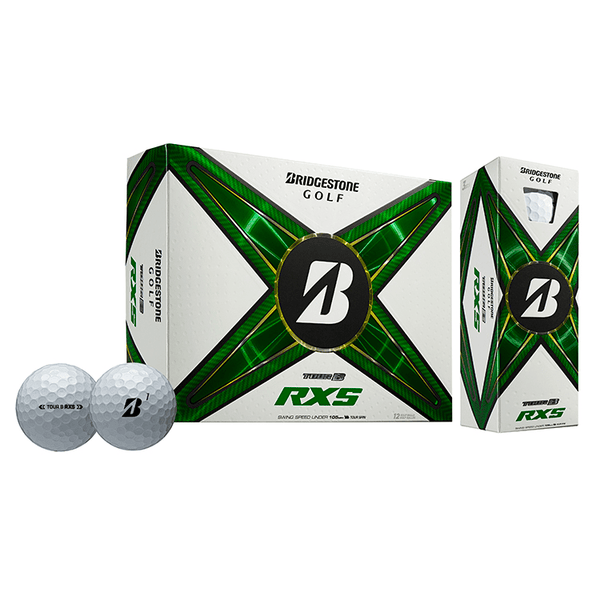 Bridgestone Accessories Dozen / White Bridgestone - Custom Tour B RXS White Box Dozen