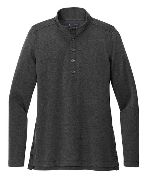 Brooks Brothers Polos XS / Windsor Grey Heather Brooks Brothers - Women's Mid-Layer Stretch 1/2-Button