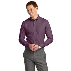 Brooks Brothers Woven Shirts Brooks Brothers - Men's Wrinkle-Free Stretch Nailhead Shirt