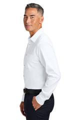 Brooks Brothers Woven Shirts Brooks Brothers - Men's Wrinkle-Free Stretch Pinpoint Spread Collar Shirt