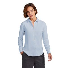 Brooks Brothers Woven Shirts Brooks Brothers - Women's Full-Button Satin Blouse