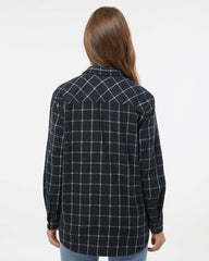 Burnside Woven Shirts Burnside - Women's Boyfriend Flannel