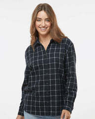 Burnside Woven Shirts Burnside - Women's Boyfriend Flannel