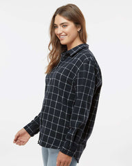 Burnside Woven Shirts Burnside - Women's Boyfriend Flannel