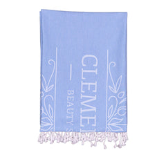 Threadfellows One Size / Blue Peshtemal Beach Towel Boardwalk Collection - 39